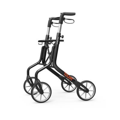 Foto van Ultra Lichtgewicht Rollator Let's Move Zwart