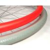 Afbeelding van Hoepelovertrek ROOD voor 24 inch rolstoelwiel (per stuk)