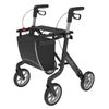 Afbeelding van Ultra lichtgewicht rollator Streamer Zwart Medium
