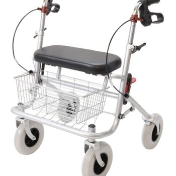 Foto van Rollator Basic Provo Extra Small Zilvergrijs 