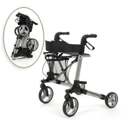 Foto van Rollator Lichtgewicht Quadri Light Grijs