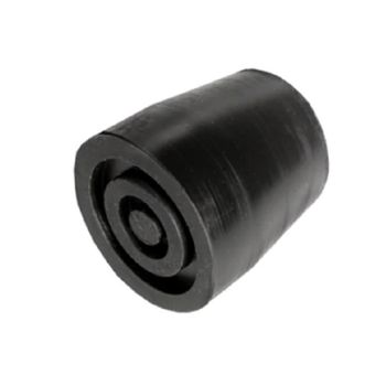 Foto van Dop wandelstok 25 mm Zwart