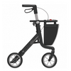 Afbeelding van Ultra lichtgewicht rollator Streamer Zwart Medium