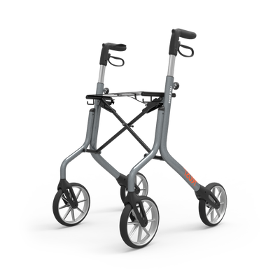Foto van Ultra Lichtgewicht Rollator Let's Move Grijs
