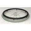 Afbeelding van Hoepelovertrek ZWART voor 24 inch rolstoelwiel (per stuk)