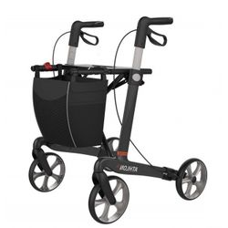 Ultra Lichtgewicht rollator Athlon carbon (medium) ZWART