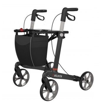 Foto van Ultra Lichtgewicht rollator Athlon carbon (medium) ZWART