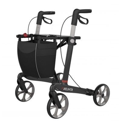 Ultra Lichtgewicht rollator Athlon carbon (medium) ZWART Ultra Lichtgewicht rollator Athlon carbon (medium) ZWART