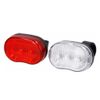 Afbeelding van Rollator / rolstoel verlichting LED Luxe (set wit + rode lamp)