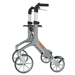 Ultra Lichtgewicht Rollator Lets Fly Grijs