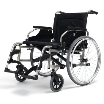 Foto van XXL Rolstoel V100 XL tot 170kg (zitbreedte 60cm)