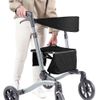 Afbeelding van Lichtgewicht Rollator ZigZag Zwart