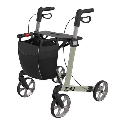 Lichtgewicht rollator Server Champagne Medium
