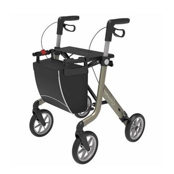 Foto van Ultra lichtgewicht rollator Streamer Champagne Large