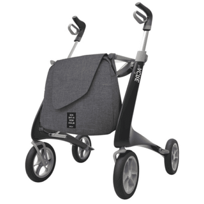 Ultra Lichtgewicht Carbon Rollator by Acre (4.9 kg) Zwart (breed model) Ultra Lichtgewicht Carbon Rollator by Acre (4.9 kg) Zwart (breed model)