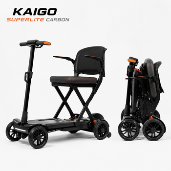 Foto van Opvouwbare Scootmobiel Kaigo Superlite Carbon, 13.5kg
