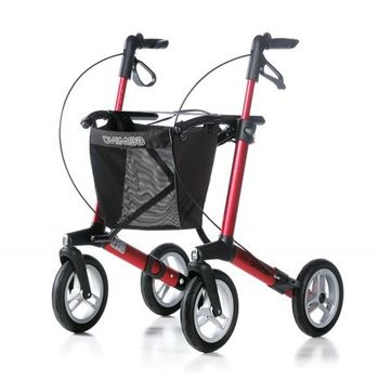 Foto van Lichtgewicht rollator Gemino 30M Comfort Rood