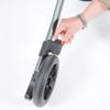 Afbeelding van Lichtgewicht Rollator ZigZag Zwart