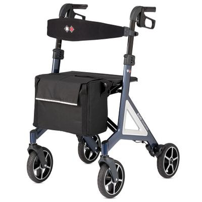 Foto van Ultra lichtgewicht rollator Alevo Country Midnight Blue