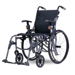Rolstoel Ultra Light Excel 9.9 Blauw 22 inch