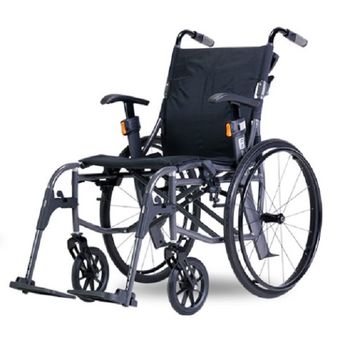 Foto van Rolstoel Ultra Light Excel 9.9 Blauw 22 inch