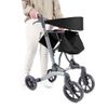 Afbeelding van Lichtgewicht Rollator ZigZag Zwart