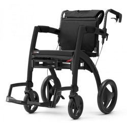 Rollator Rolstoel Duo Rollz Motion Mat Zwart
