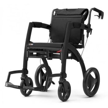 Foto van Rollator Rolstoel Duo Rollz Motion Mat Zwart