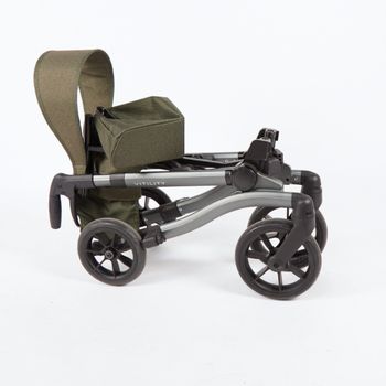 Foto van Lichtgewicht Rollator ZigZag Groen