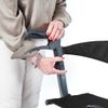 Afbeelding van Lichtgewicht Rollator ZigZag Zwart