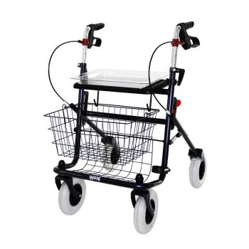 Rollator Provo Basic Deluxe Zwart Foto van Rollator Provo Basic Deluxe Zwart