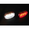 Afbeelding van Rollator / rolstoel verlichting LED Luxe (set wit + rode lamp)