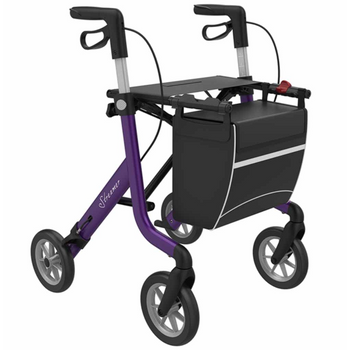 Foto van Ultra lichtgewicht rollator Streamer Paars Large