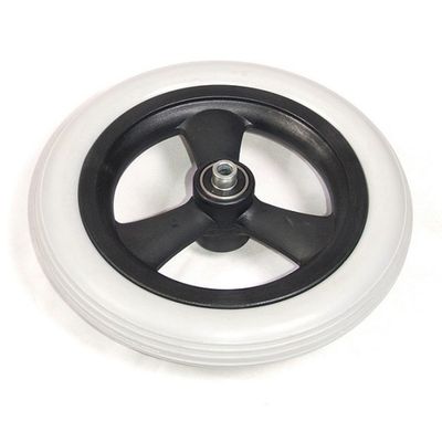 Wiel 200x30mm (8x1.1/4 inch) massief grijs Wiel 200x30mm (8x1.1/4 inch) massief grijs