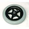 Afbeelding van Wiel 200x30mm (8x1.1/4 inch) Luchtband grijs