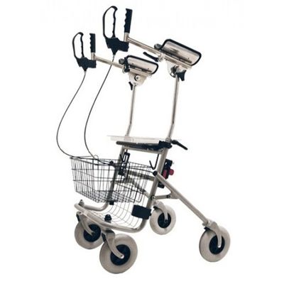 Rollator met onderarmschalen cristallo 2 Rollator met onderarmschalen cristallo 2