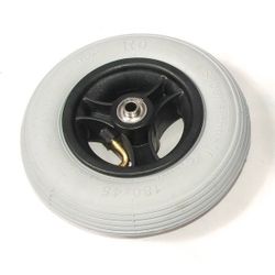 Wiel 175x40mm (7x1.3/4 inch) Luchtband grijs
