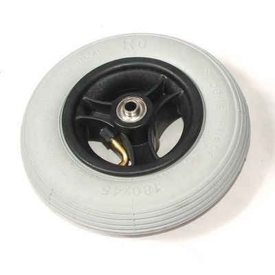Wiel 175x40mm (7x1.3/4 inch) Luchtband grijs