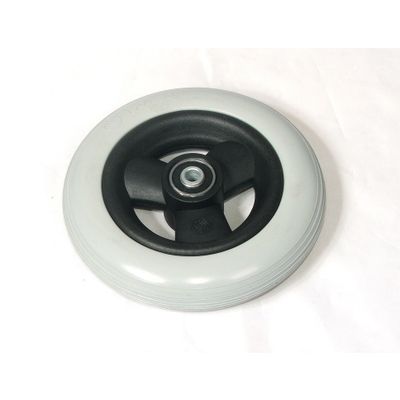 Wiel 150x30mm (6x1.1/4 inch) massief grijs Wiel 150x30mm (6x1.1/4 inch) massief grijs