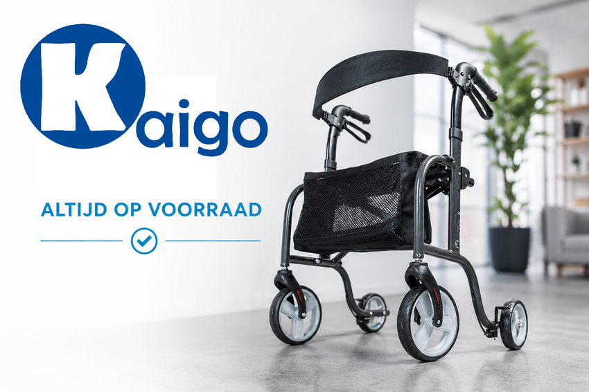De rollator die met u meebeweegt!