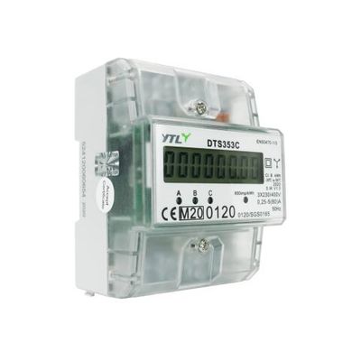 kWh Meter 80A 3-fase digitaal MID