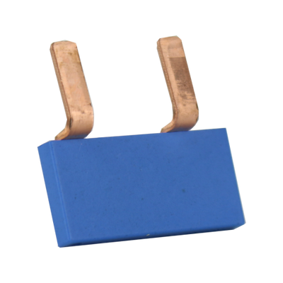 Doorverbinder 2-voudig blauw