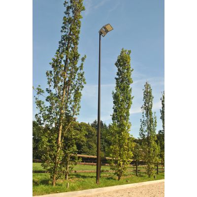 Lichtmast paardenbak 6m incl. 150W led lamp