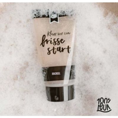 Tweede foto van 100% LEUK - Klaar voor een frisse start - Mini douchegel