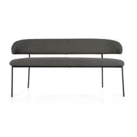 Eleonora - Eetkamerbank Luka antraciet Copenhagen