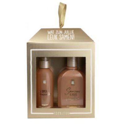 Foto van 100% LEUK - Cadeauset - Wat zijn jullie leuk samen