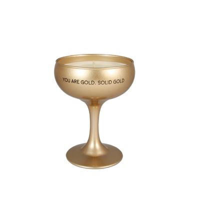 Foto van MY FLAME LIFESTYLE - Sojakaars - You are gold. Solid gold 