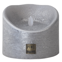 PTMD - led kaars - zilver - XL