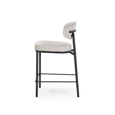 Tweede foto van By Boo - Barstoel Jari - Beige