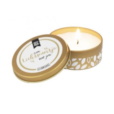 Foto van 100% LEUK - Geurkaarsje - Lichtpuntje Voor Jou